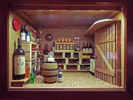 Vitrine « Cave à vin »