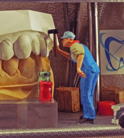 Tableau 3D « Métier : Dentiste »