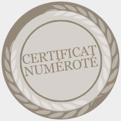 Certifcat d'authentification numéroté